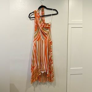 Testament asymmetrical dress